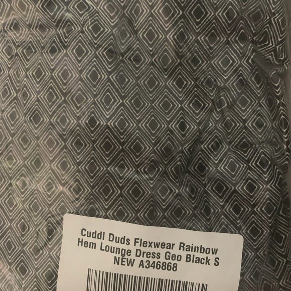 NWT CUDDL DUDS FLEXWEAR‎ RAINBOW HEM LOUNGE DRESS - Picture 14 of 14